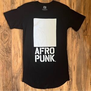 Afro Punk Longline T-Shirt